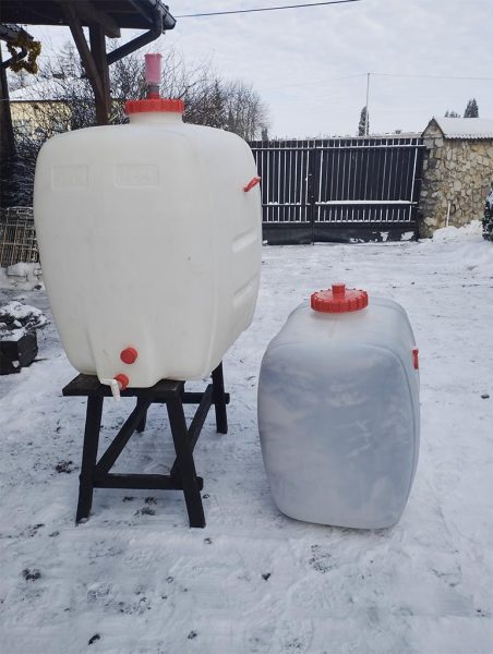 Zbiornik do przechowywania wina 200 l